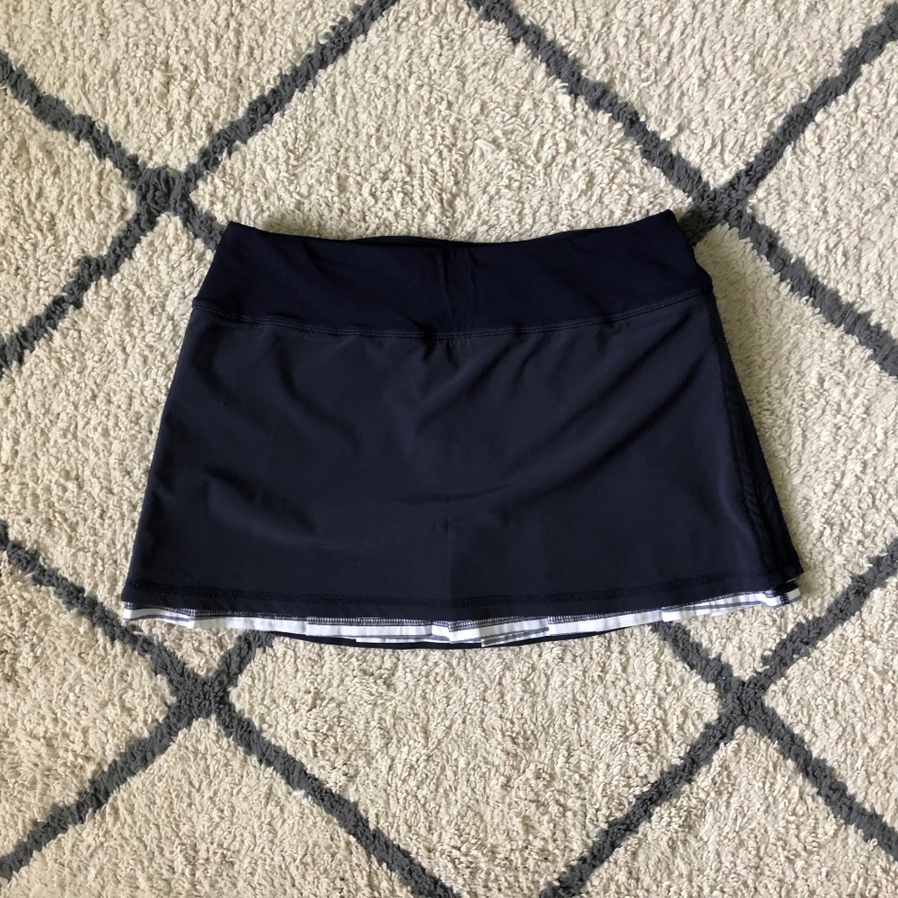 Navy Blue Lululemon Skirt